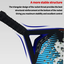 Carbon Fiber Padel Racket 46 cm with EVA Foam Core