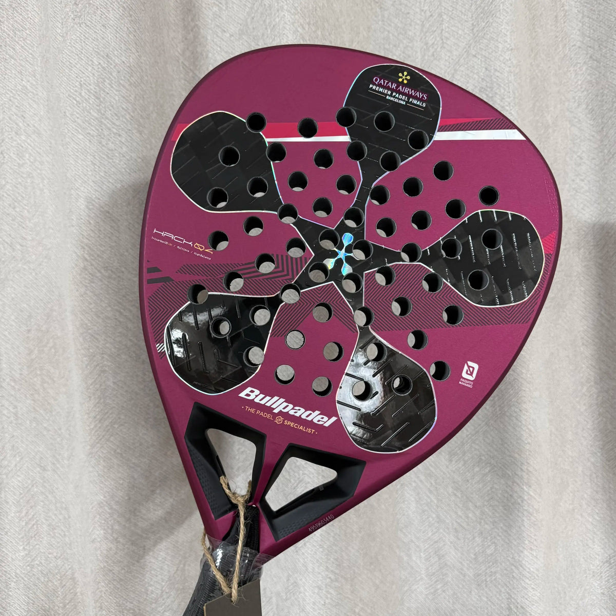 Padel Racket Carbon Fiber with EVA Foam Core
