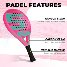 Carbon Fiber Padel Racket with EVA Foam Core