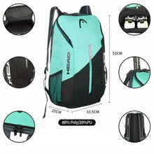 Large Capacity Padel Backpack with Shoe Compartment