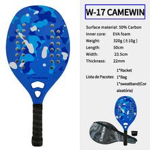 Padel Racket Carbon Fiber 50cm 320-330g