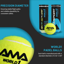 Padel Balls Can of 3