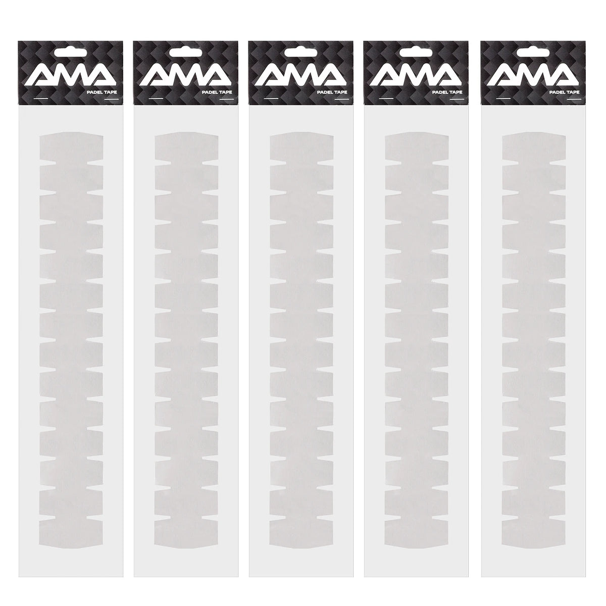 Transparent Padel Racket Protector Pack of 3 or 5