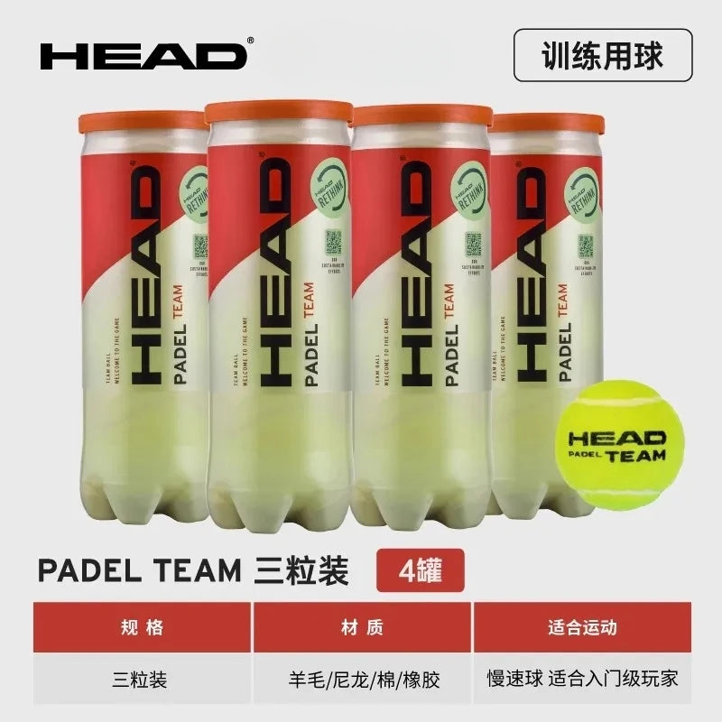 HEAD Padel Training Balls 3 Pack