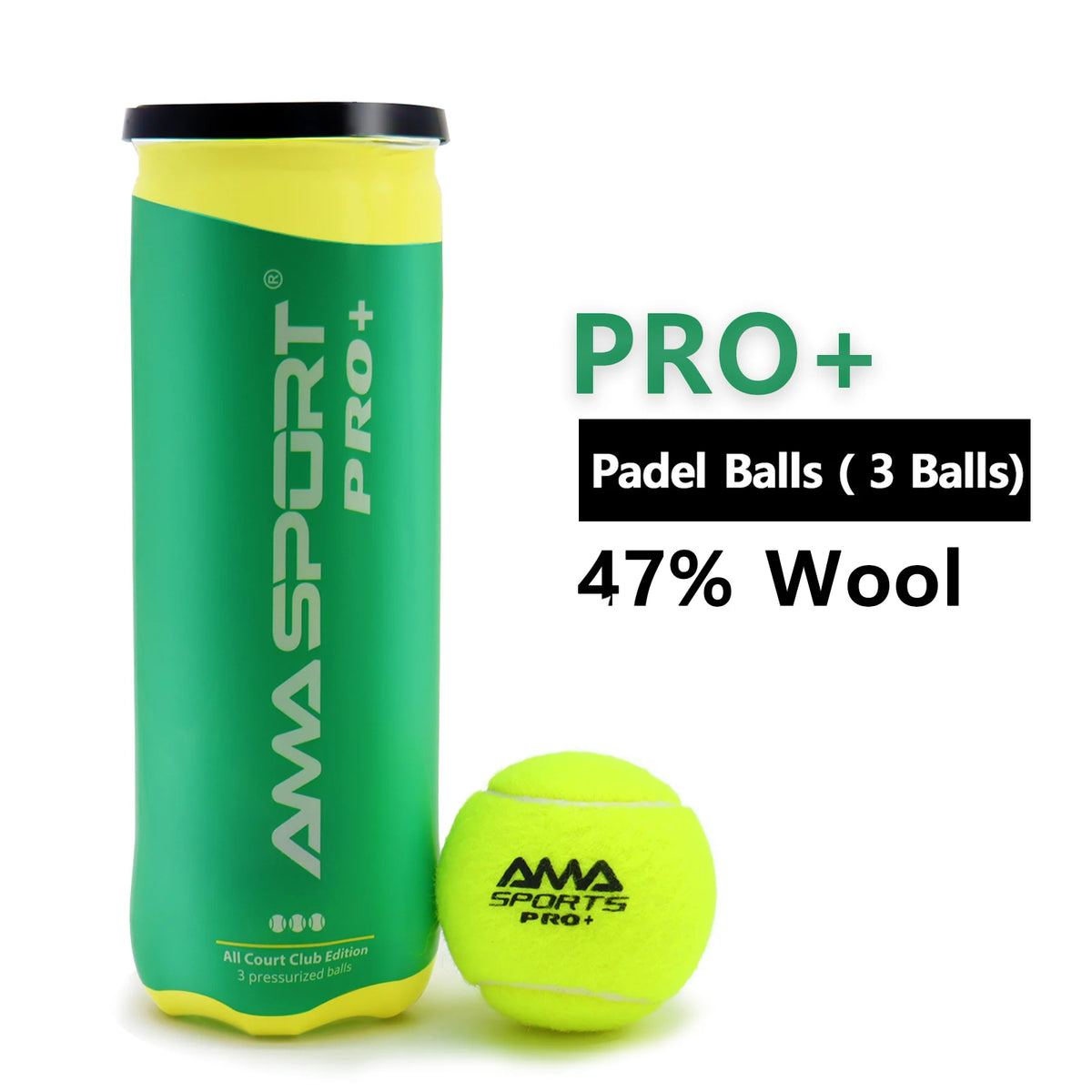 Padel Balls Pack of 3