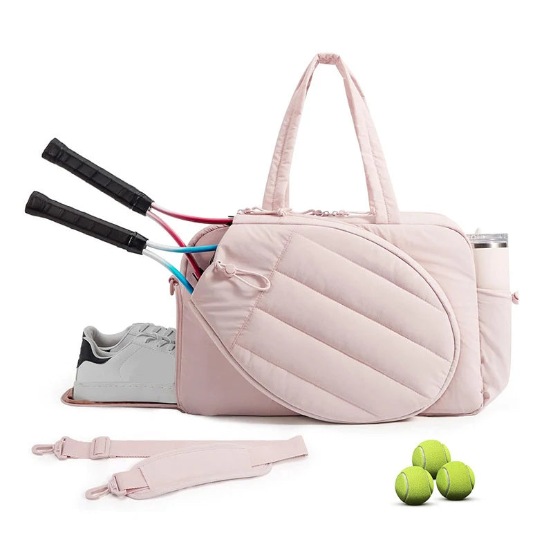 Nylon Padel Racket Gym Bag for Women