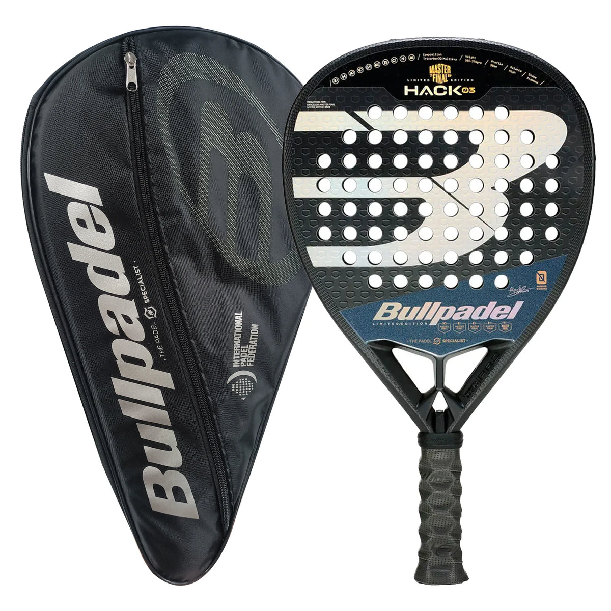 Bullpadel Carbon Fiber Padel Racket