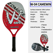 Padel Racket Carbon Fiber 50cm 320-330g