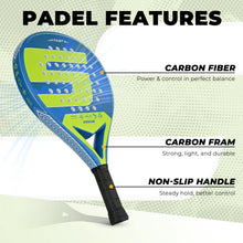 Carbon Fiber Padel Racket with EVA Foam Core