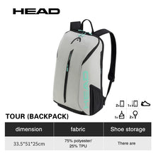 Large Capacity Padel Backpack with Shoe Compartment