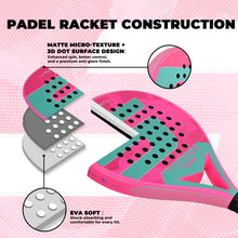 Carbon Fiber Padel Racket with EVA Foam Core
