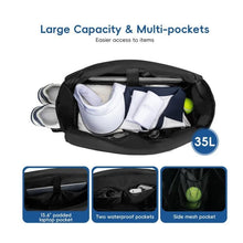 Large Capacity Padel Bag with Shoe Compartment
