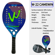 Padel Racket Carbon Fiber 50cm 320-330g