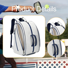 Nylon Padel Backpack with Multiple Compartments