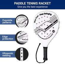 Lightweight Padel Racket Carbon Fiber EVA Foam Core