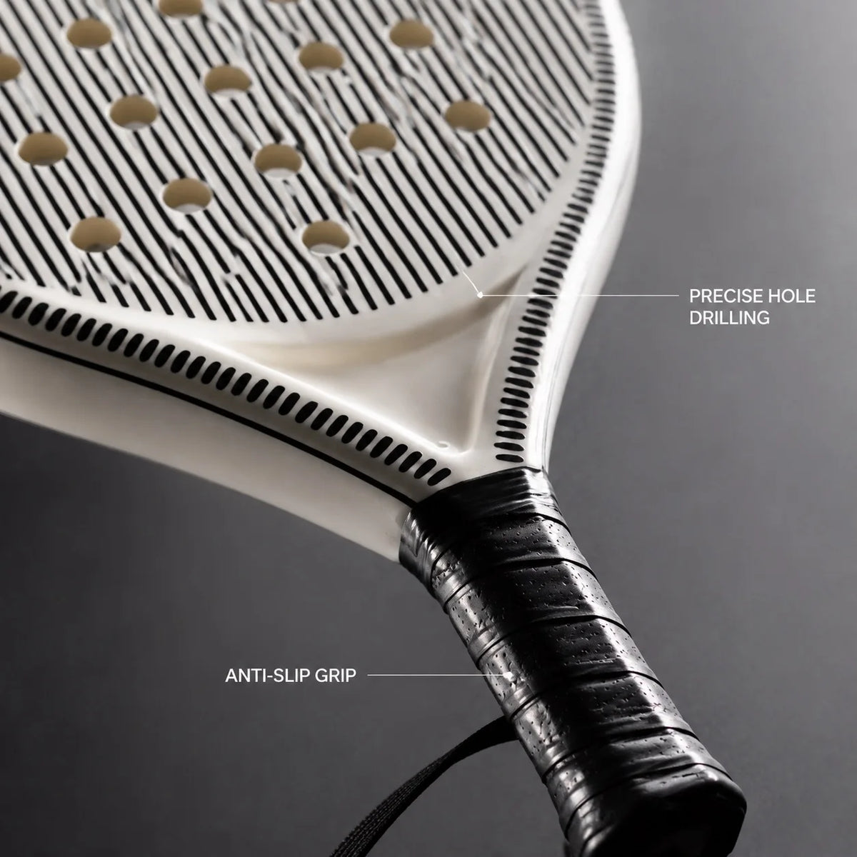 Lightweight Round Padel Racket EVA Core