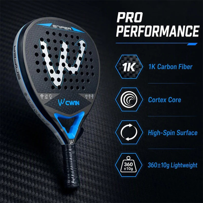 Cwin Carbon Fiber Padel Racket