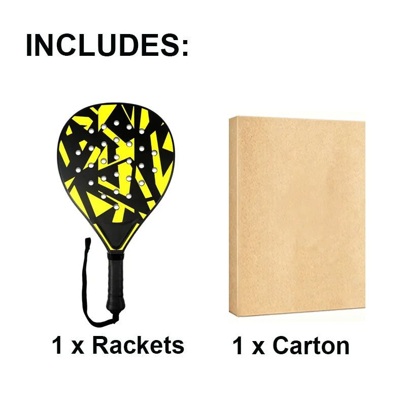 Lightweight Carbon Fiber Padel Racket for Kids