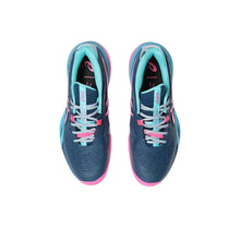 ASICS Padel Shoes Mako Blue Hot Pink