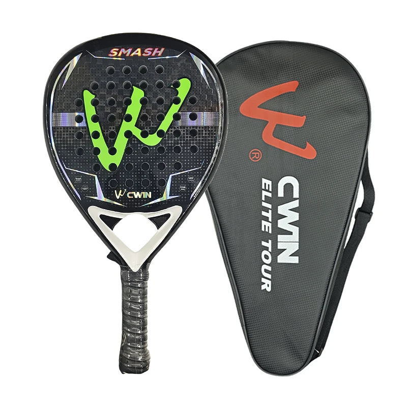 12K Carbon Fiber Padel Racquet with Bag Cover