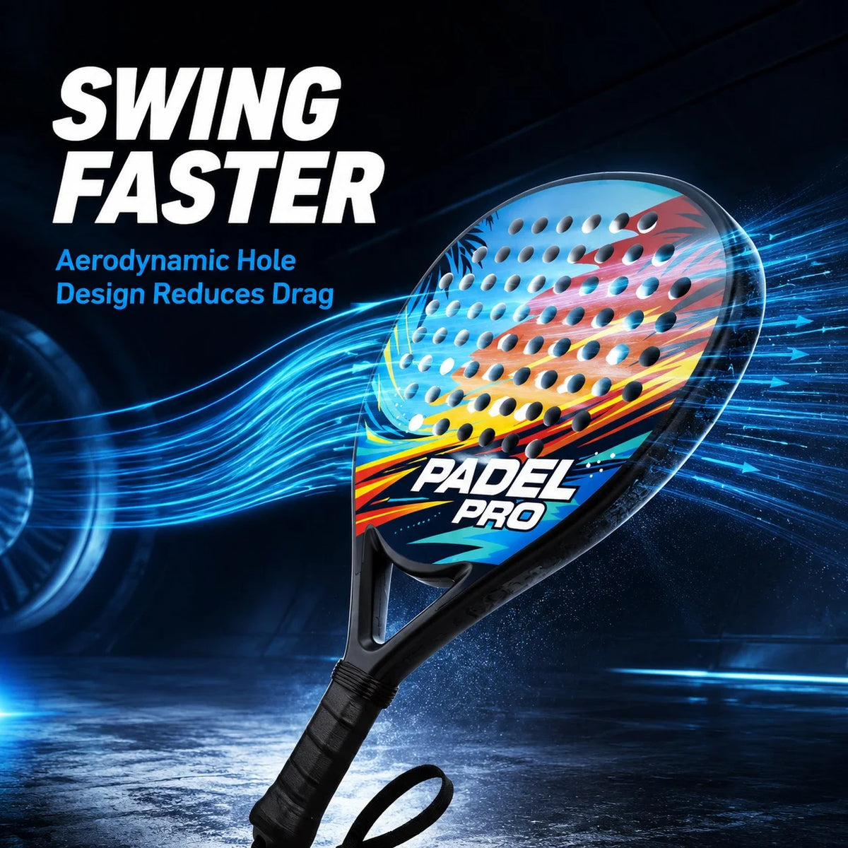 Lightweight EVA Core Padel Racket