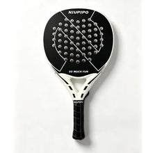 NIUPIPO Padel Racket Black White