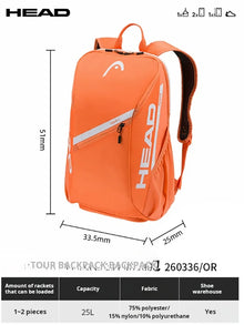 Double Shoulder Padel Racket Backpack Bag 2-Pack