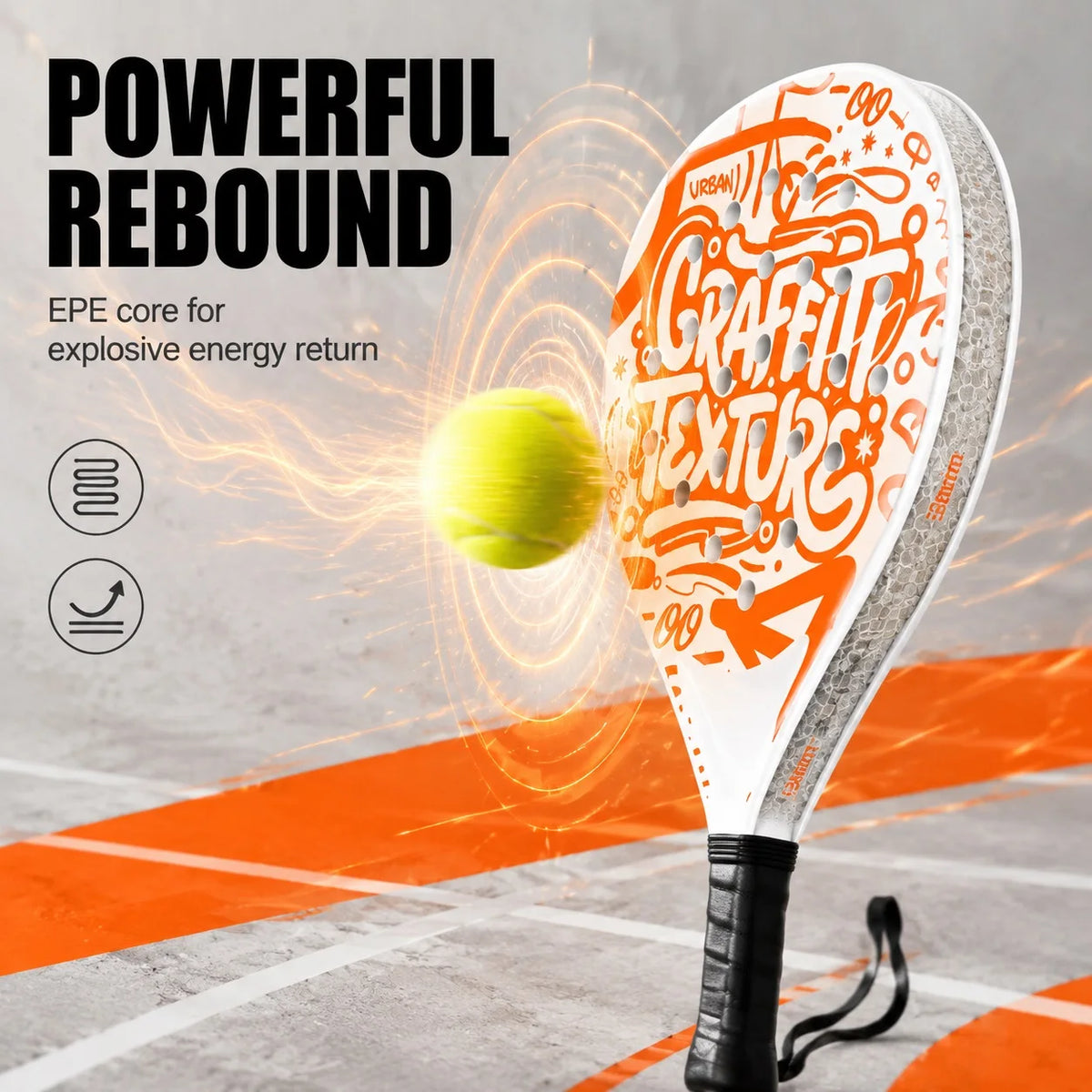 WNONSO Padel Rackets EPE Foam Core