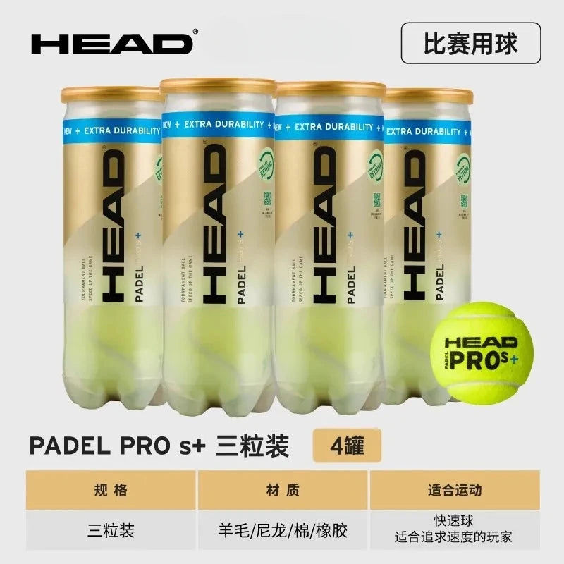 HEAD Padel Training Balls 3 Pack