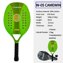 Padel Racket Carbon Fiber 50cm 320-330g