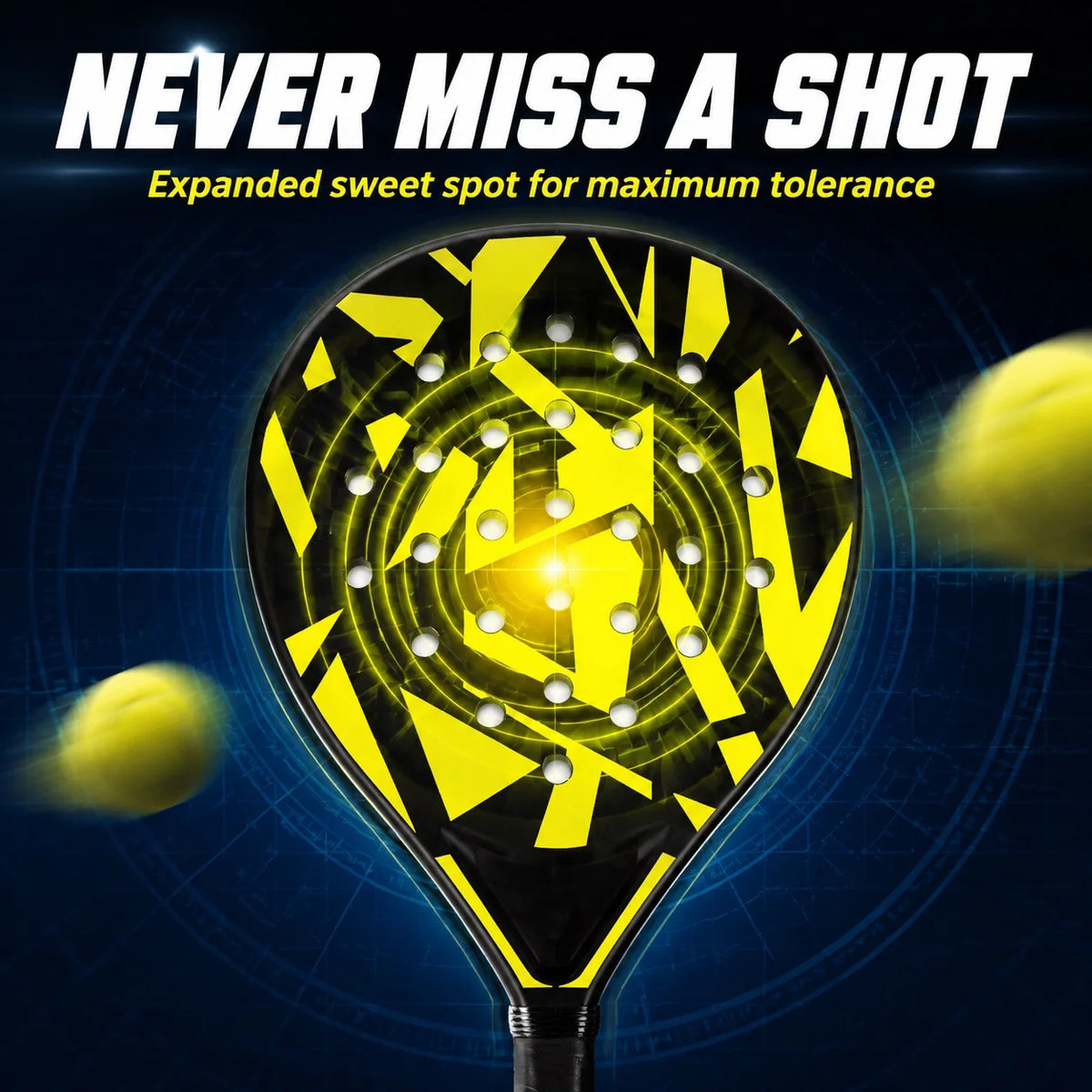 WNONSO Padel Racquet EPE Core Round Head