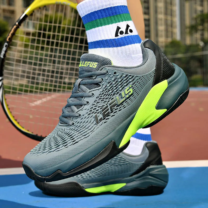 Lace-Up Breathable Padel Shoes for Unisex