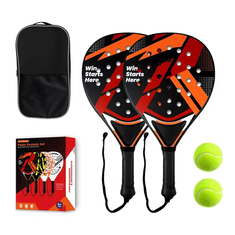 Lightweight Padel Racket Carbon Fiber EVA Foam Core