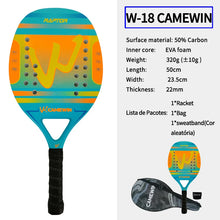 Padel Racket Carbon Fiber 50cm 320-330g