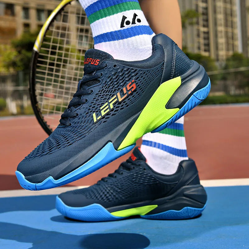 Men's Padel Shoes Lightweight Breathable Sneakers