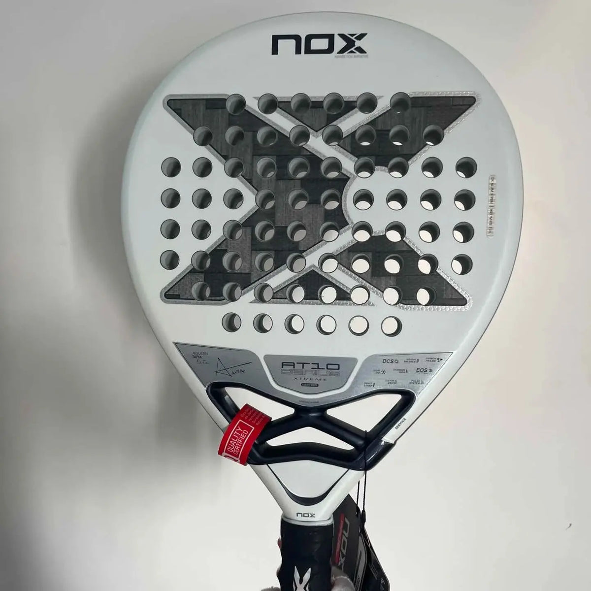 NOX Padel Racket Carbon Fiber EVA Foam Core 320-330g