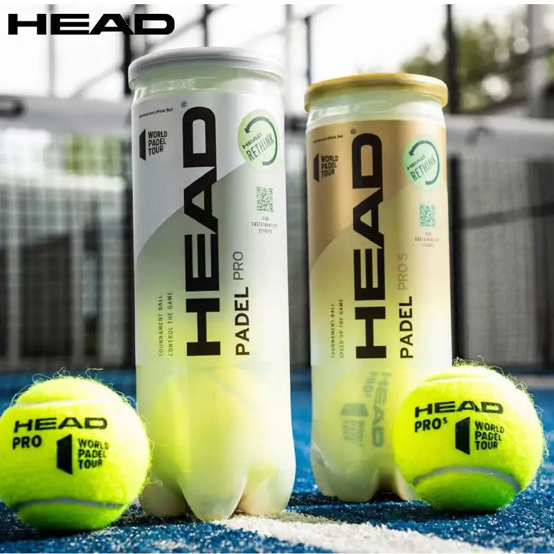 HEAD Padel teniso kamuoliukai, 3 vnt. skardinė