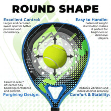 Carbon Fiber Padel Racket for Adults