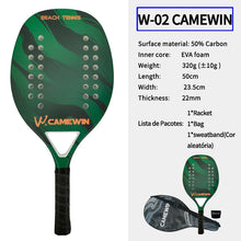 Padel Racket Carbon Fiber 50cm 320-330g