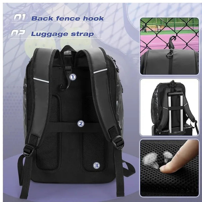 Waterproof Padel Sports Backpack