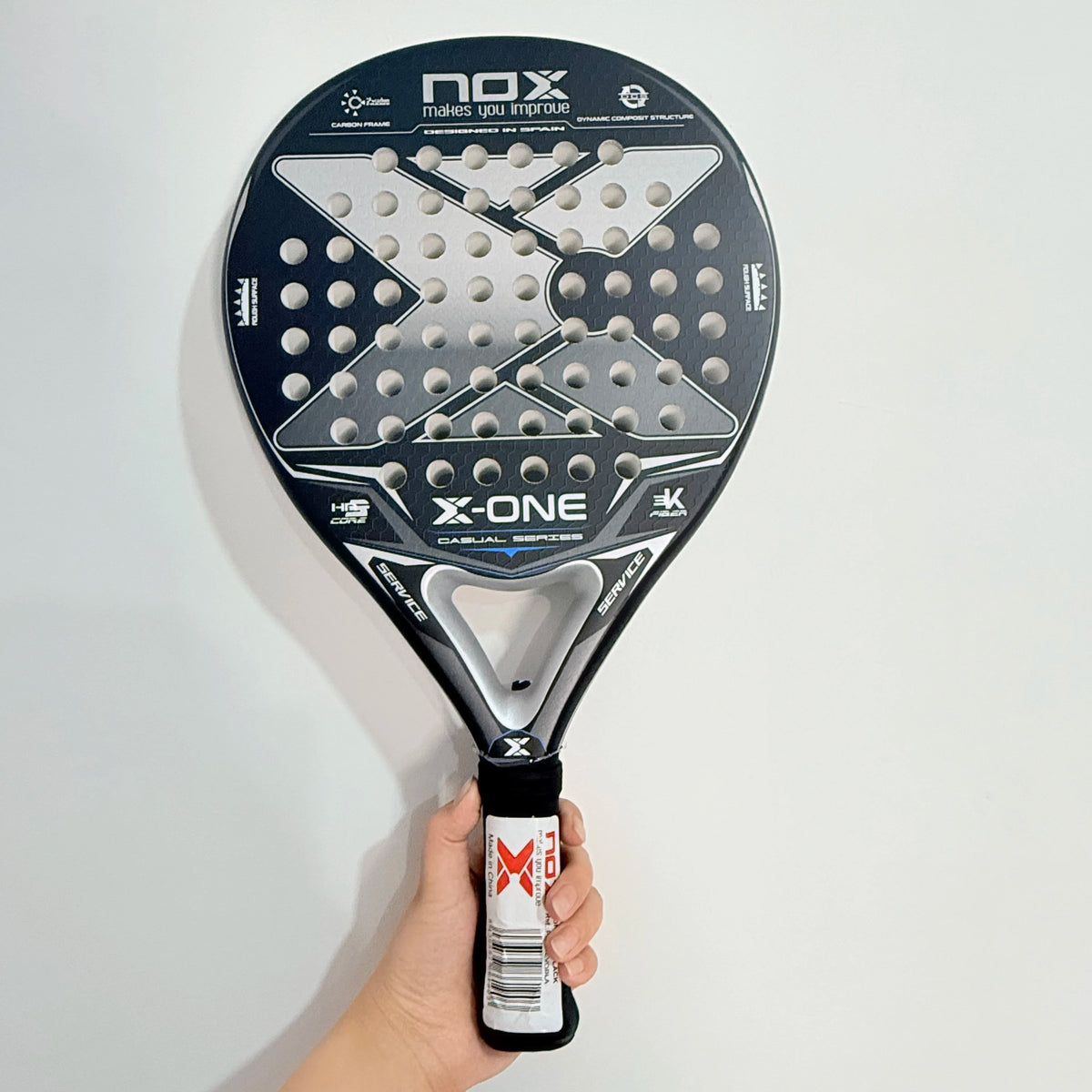 NOX Padel Racket Carbon Fiber 320-330g