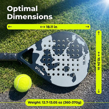 CWIN Camo Series Carbon Fiber Padel Racket 46 cm