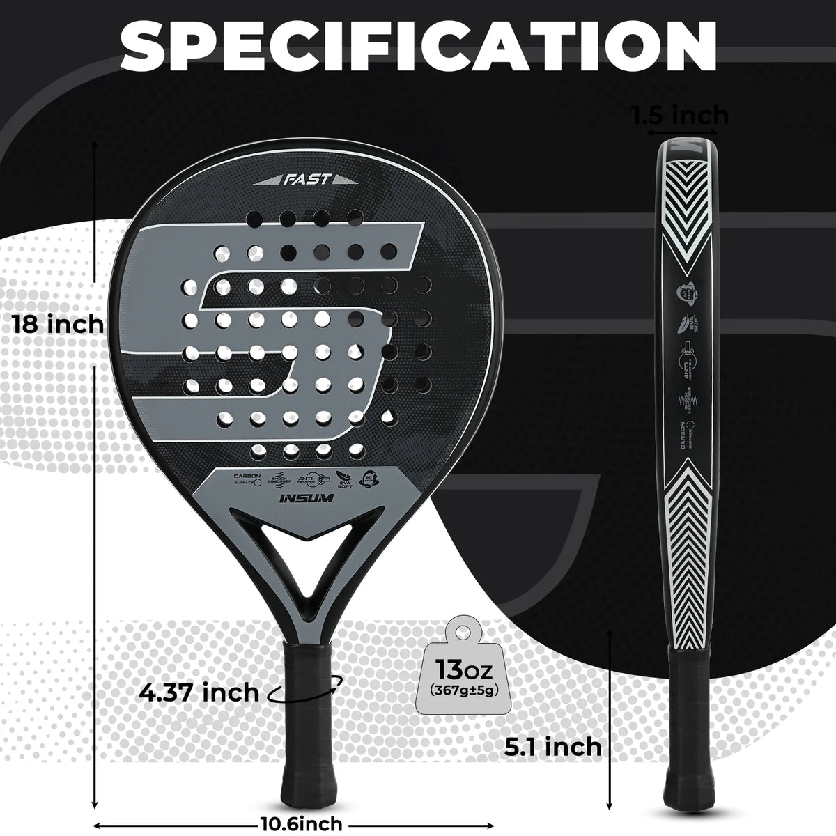 Lightweight Padel Racquets for Men