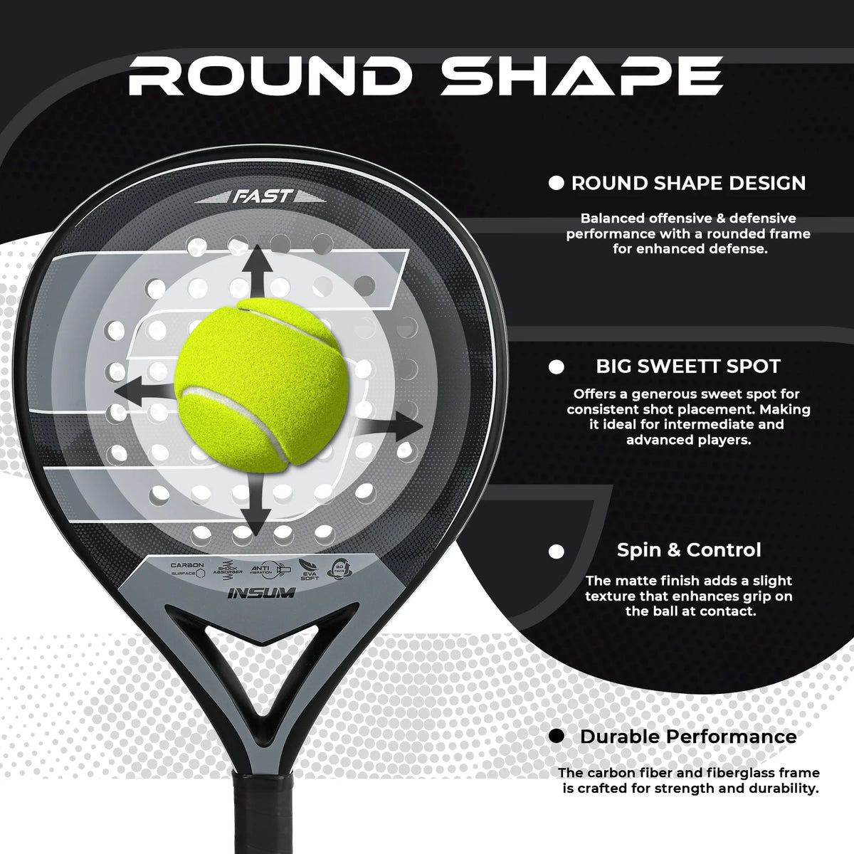 Lightweight Padel Racquets for Men