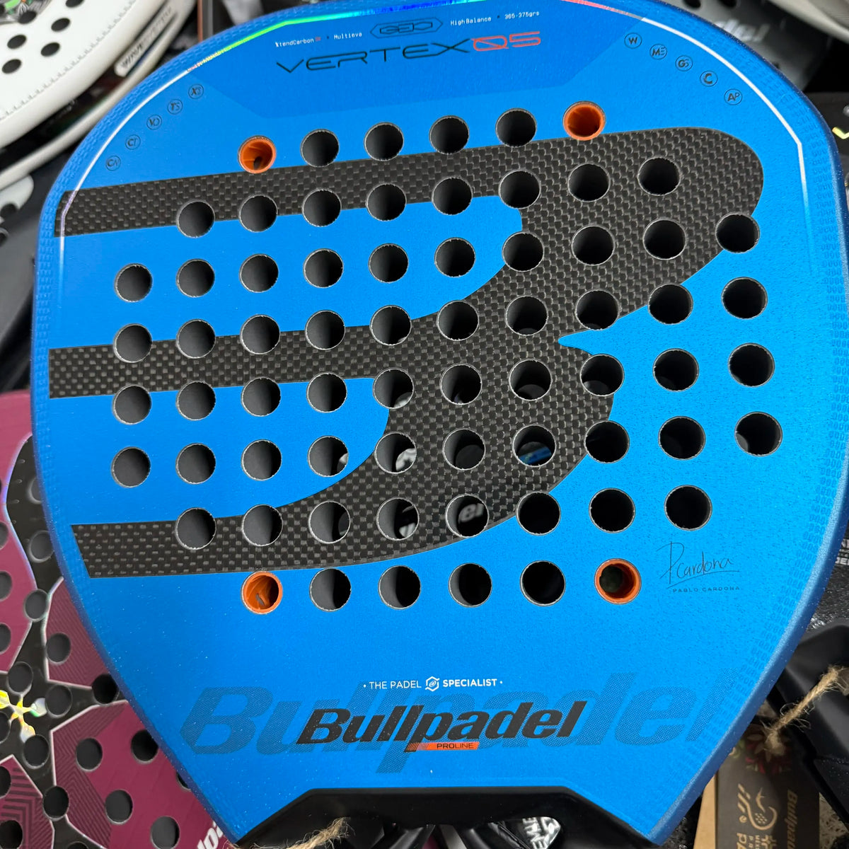 BULLPADEL Padelio raketė iš anglies pluošto