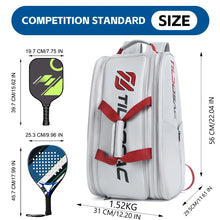 Microfiber Padel Backpack for Rackets