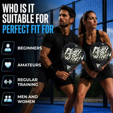 Carbon Fiber Padel Racket 46 cm