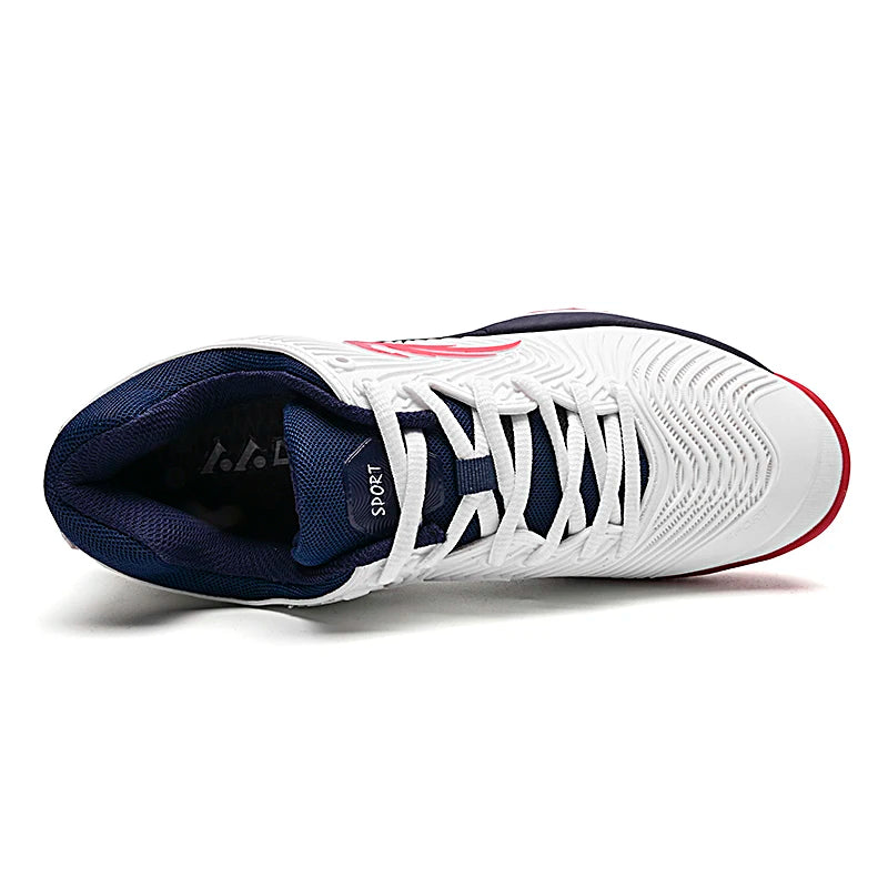 Men's Padel Shoes Lace-Up Sports Sneakers