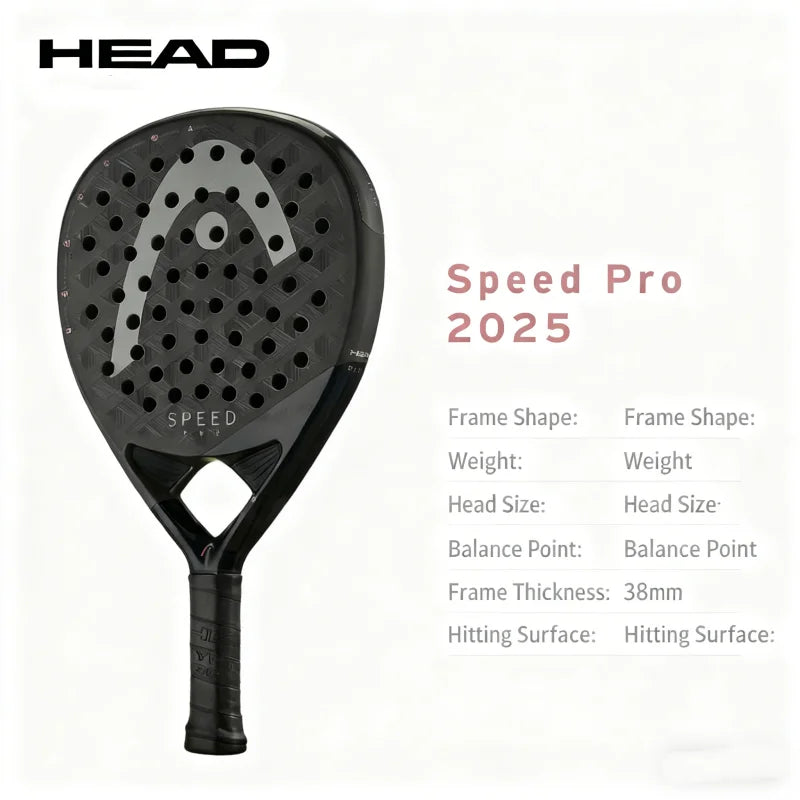 Carbon Fibre Padel Racket 465 cm