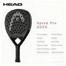 Carbon Fibre Padel Racket 465 cm